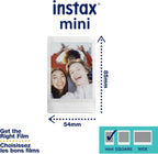 Fujifilm INSTAX MINI Twin Pack Instant Film 20 Photos