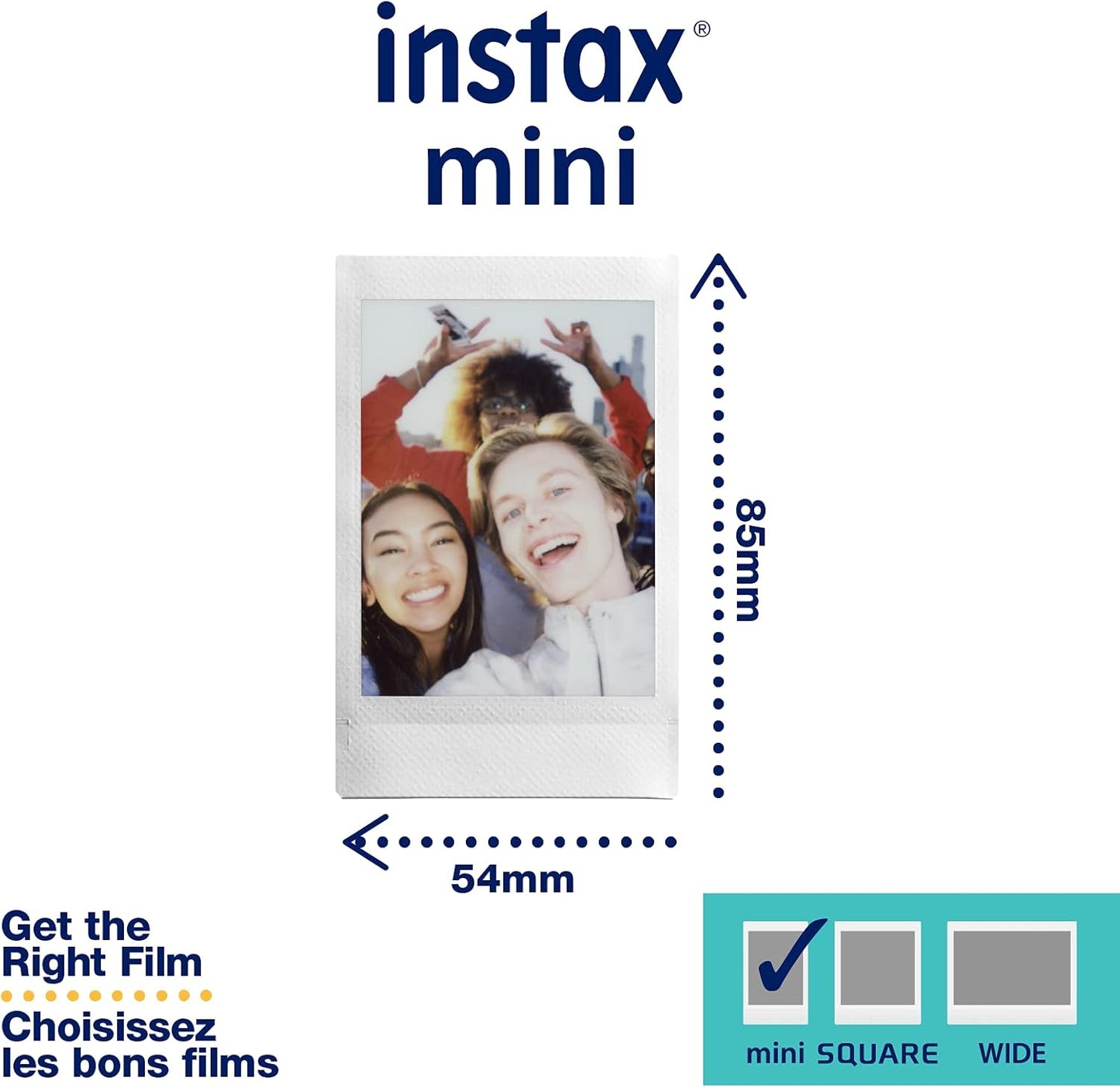 Fujifilm INSTAX MINI Twin Pack Instant Film 20 Photos