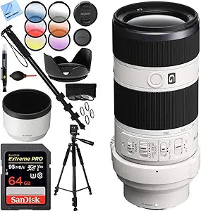 Sony E7SEL70200G 70-200mm F4 E-Mount Lens