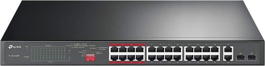 TP-Link TL-SL1226P 24-Port PoE+ Gigabit Ethernet Switch