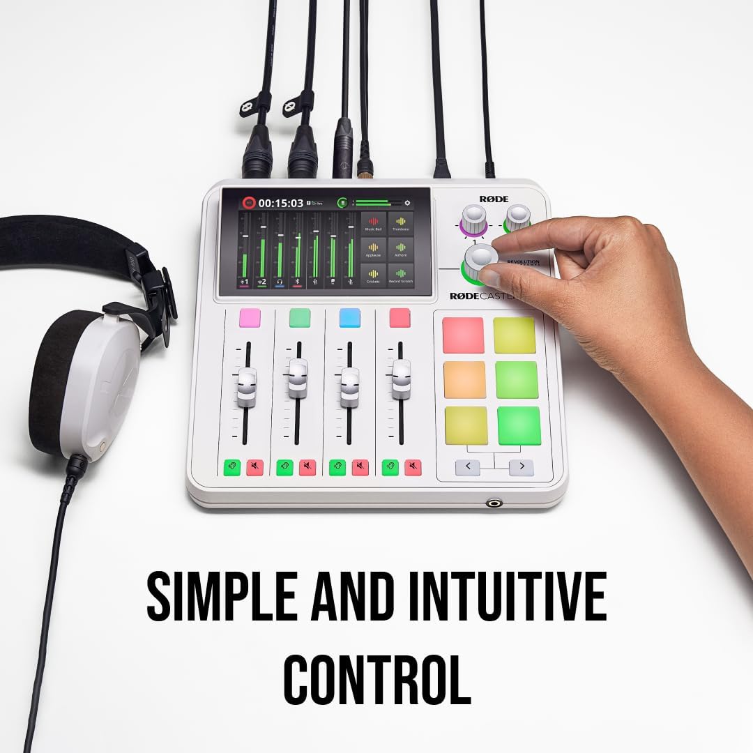 Rode RCDUOW Rodecaster Duo - All-in-One Audio Production Solution