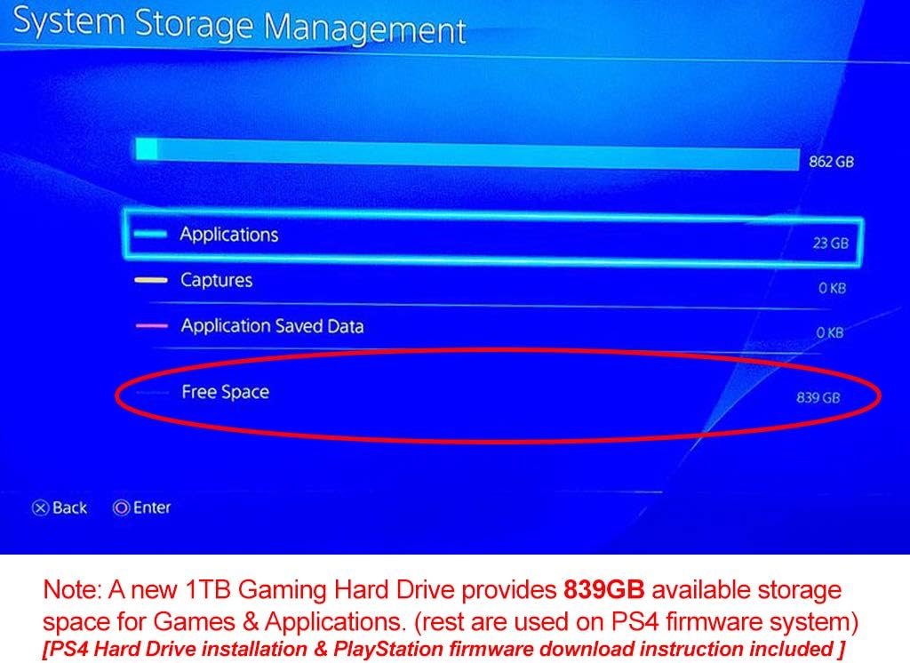 Western Digital WD10JUCX-PS-3YR 1TB PS4/Laptop 2.5" HDD