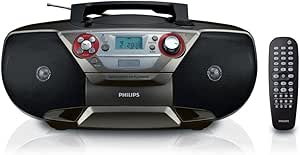 Philips AZ5741/98 DVD Soundmachine Region Free Boombox — main product image