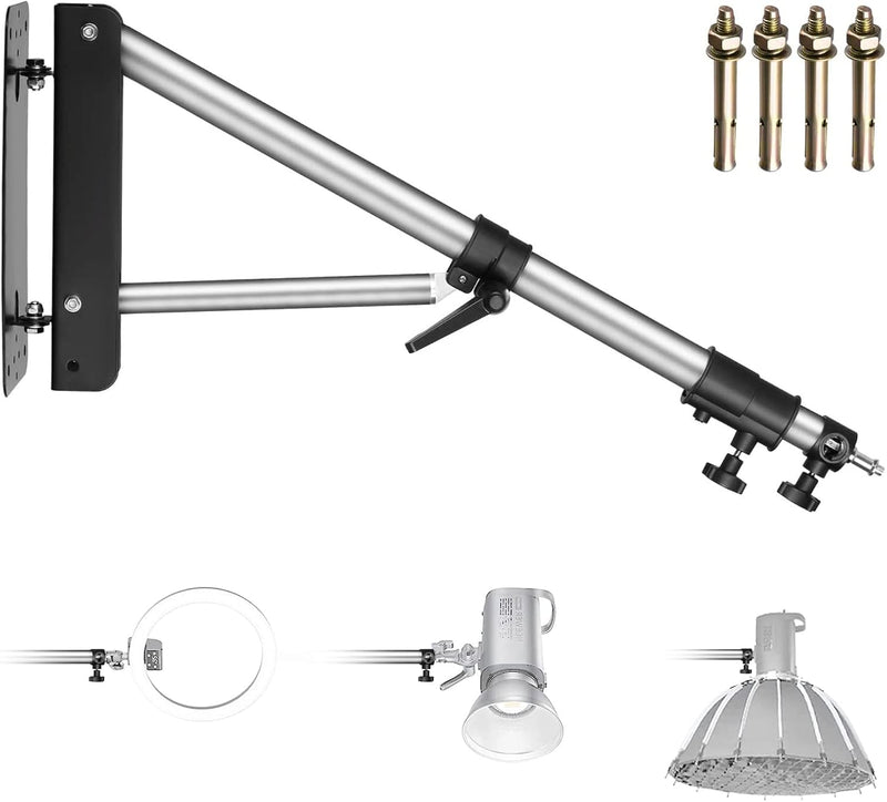 Neewer Wall Mounting Triangle Boom Arm Photography — main product image