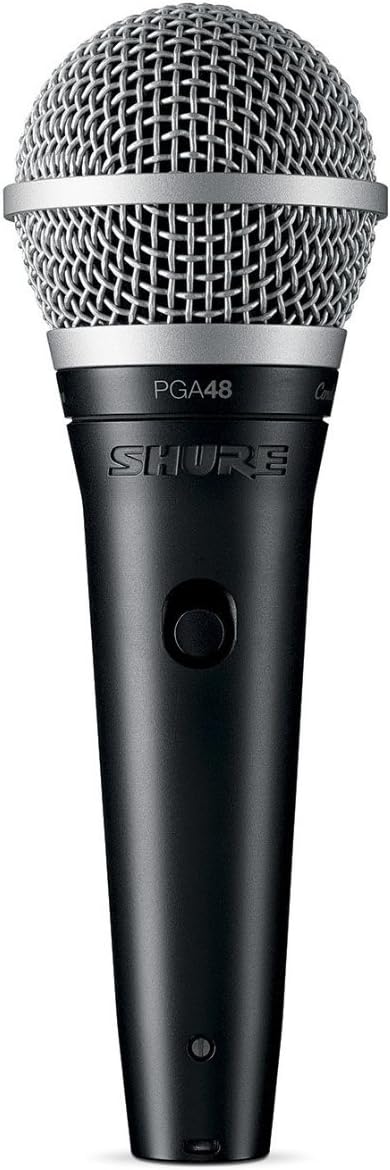 Shure PGA48 Vocal Microphone Bundle Mic Stand Cable