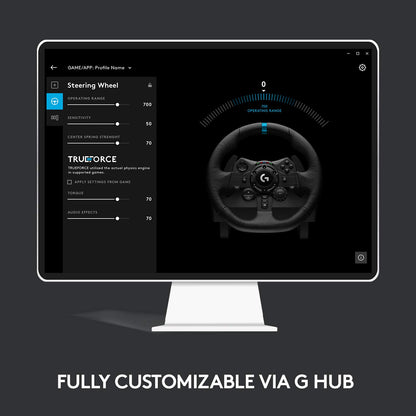 Logitech G923 TRUEFORCE Racing Wheel (Renewed)