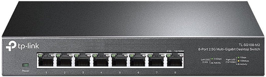TP-Link TL-SG108-M2 8-Port 2.5G Multi-Gigabit Switch