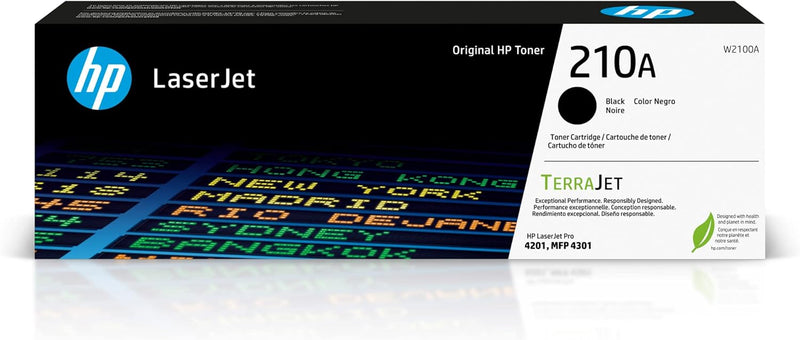 HP W2100A 210A Black Original LaserJet Toner — main product image