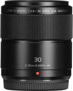 Panasonic H-HS030 LUMIX G 30mm Macro Lens
