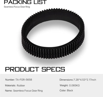 Tilta TA-FGR-5658 56-58mm Seamless Focus Gear Ring