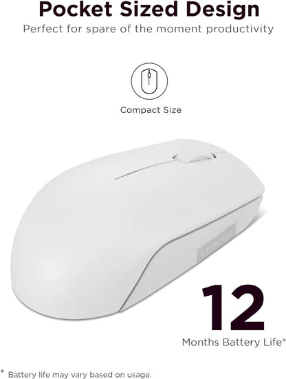 Lenovo GY51L15677 300 Wireless Compact Mouse