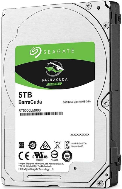 Seagate ST5000LM000 5TB BarraCuda 2.5" Internal HDD