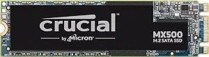 Crucial CT1000MX500SSD4 MX500 1TB SATA M.2 Internal SSD