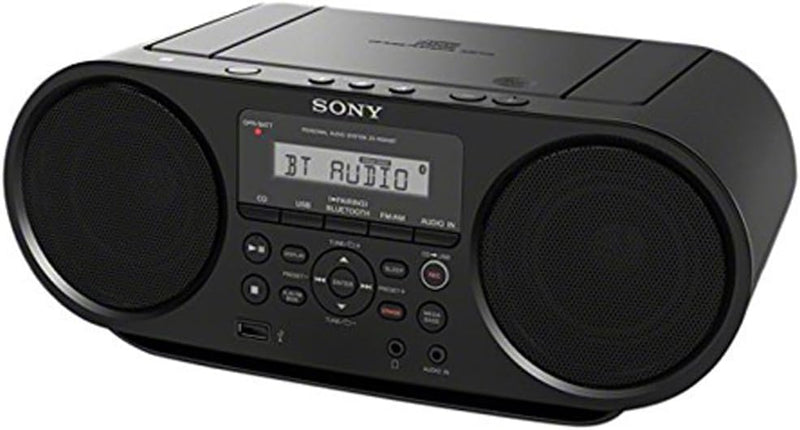 Sony ZSRS60BT Bluetooth CD Boombox - Black — main product image