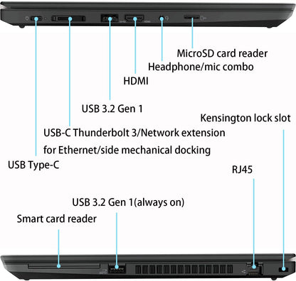 Lenovo 1135G7 ThinkPad T14 i5 16GB 512GB SSD Laptop