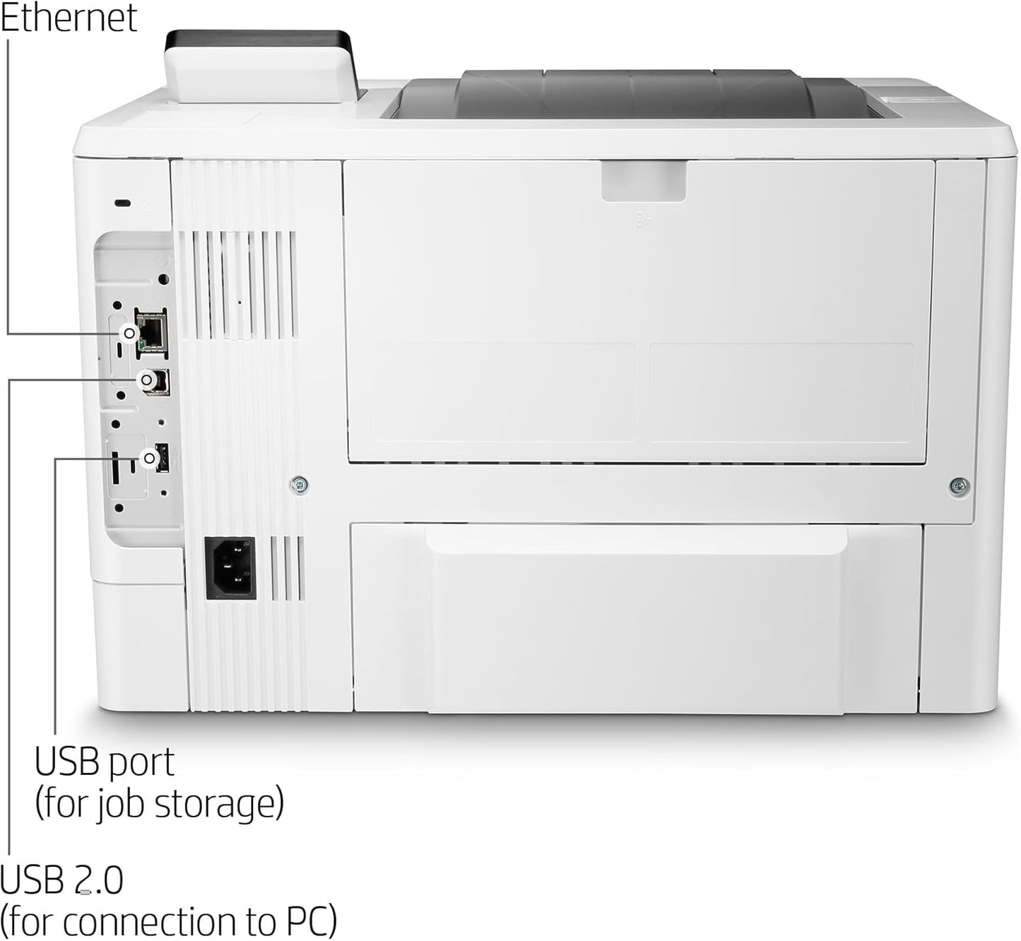 HP M507dn LaserJet Enterprise Printer - Monochrome, Duplex, Ethernet