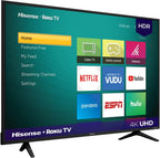 Hisense 50R6040E 50-Inch 4K UHD HDR ROKU Smart TV