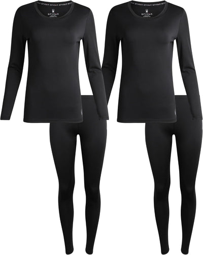 Spyder Thermal Underwear Set Women's Fleece Lined Base Layer
