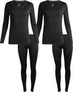 Spyder Thermal Underwear Women's Fleece Lined Base Layer Set