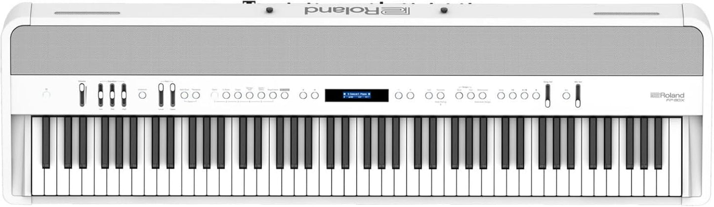 Roland FP-90X-WH 88-Key Home Digital Piano (Portable)