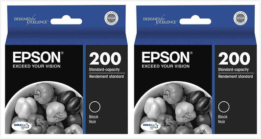 Epson FBA_T200120 200 DURABrite Ultra Black Ink Cartridge 2-Pack