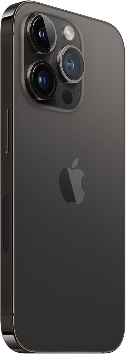 Apple iPhone 14 Pro 128GB Space Black Unlocked (Renewed)