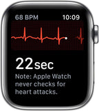 Apple Watch Series 4: (GPS + Cellular, 40mm) Stainless Steel (Renewed)