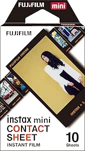 Fujifilm Mini Film Instax Contact Sheet 10 Exposures