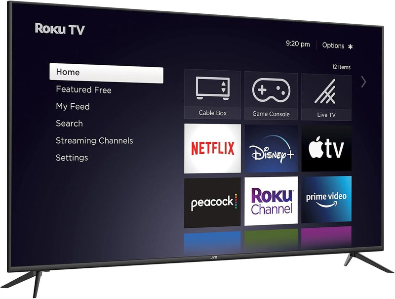 JVC LT-55MAW595 55-in 4K UHD Roku TV — main product image