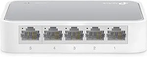 TP-Link TL-SF1005D 5-Port Desktop Switch (Renewed)
