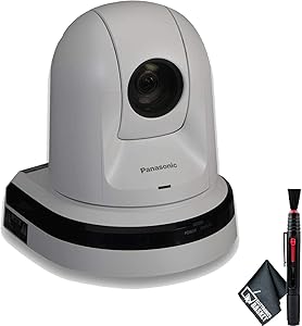 Panasonic AW-HE40HWPJ9 PTZ Camera HDMI Output White Bundle