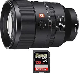 Sony E10SNSEL135F18GM FE 135mm F1.8 GM Lens Bundle