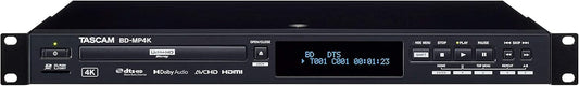 Tascam BDMP4K 4K UHD Blu-Ray Player - Professional Grade