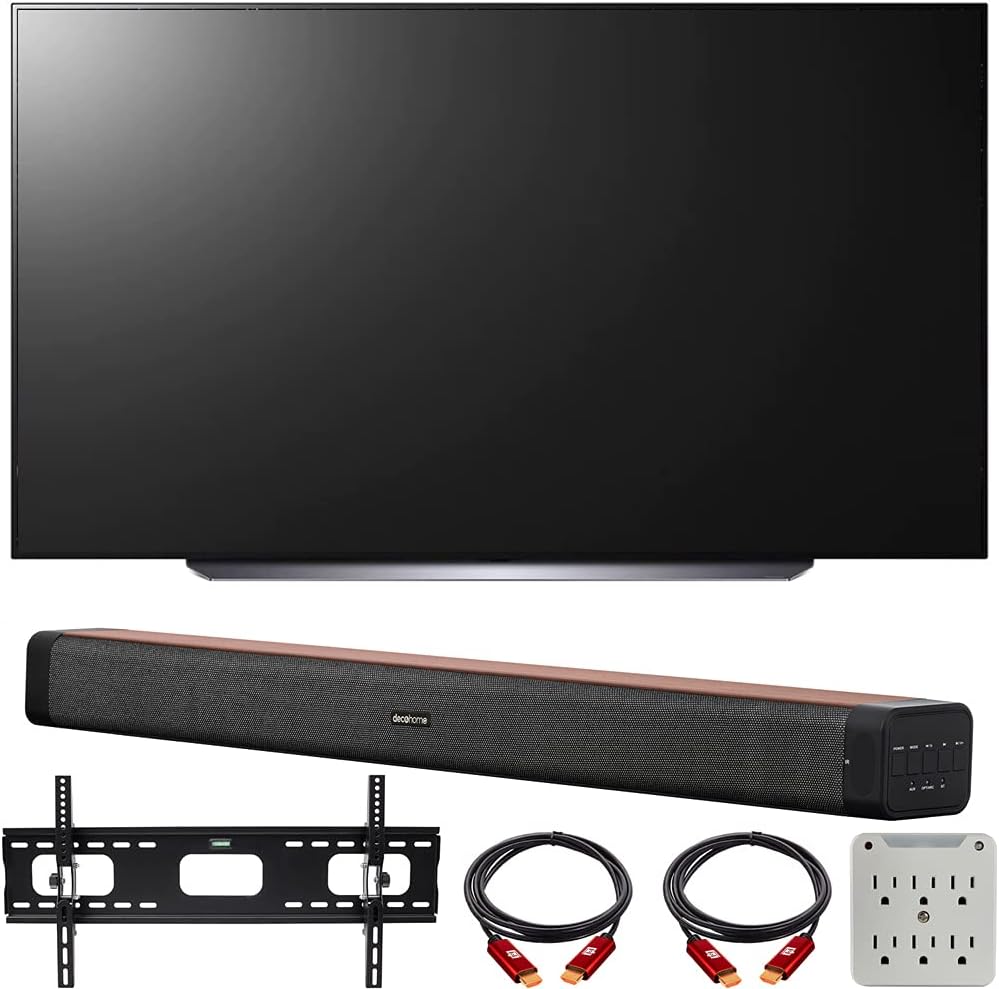 LG E22LGOLED83C1PUA 83" 4K OLED TV Bundle