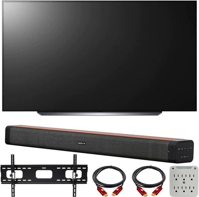 LG E22LGOLED83C1PUA 83" 4K OLED TV Bundle