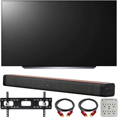 LG E22LGOLED83C1PUA 83" 4K OLED TV Bundle