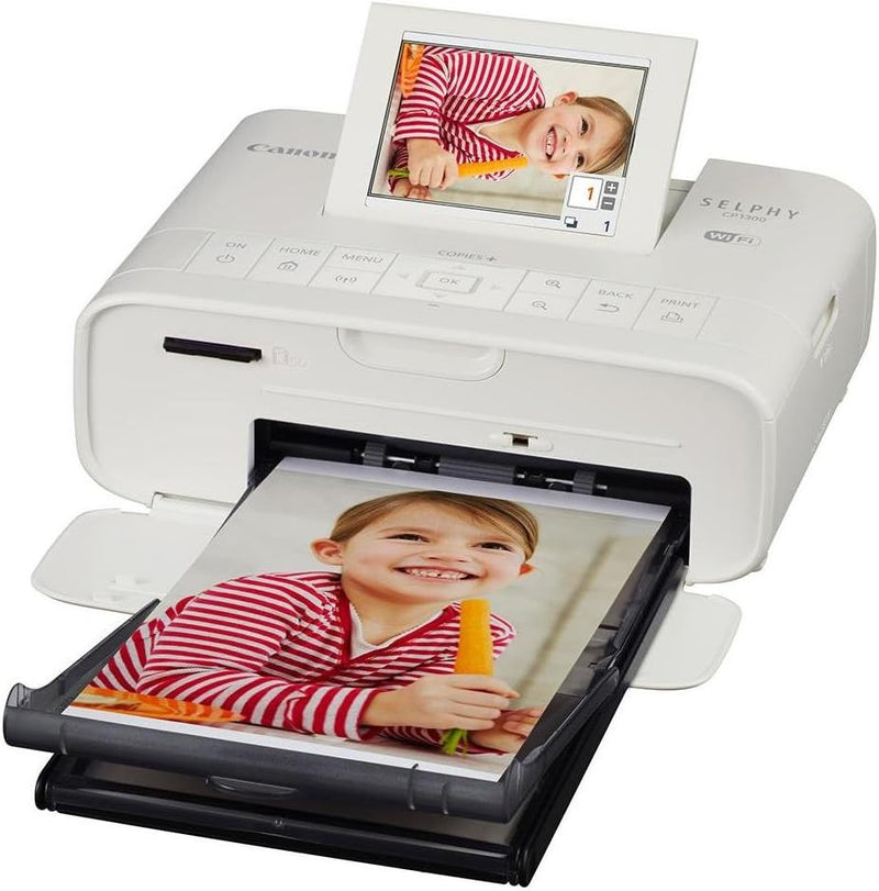 Canon MG2521 SELPHY CP1300 Wireless Compact Photo Printer Bundle — main product image