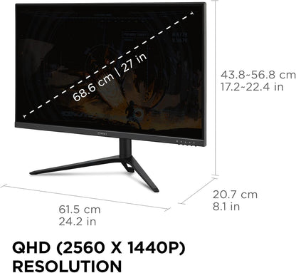 ViewSonic VX2728J-2K 27" 1440p 180Hz Gaming Monitor