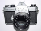 Pentax Spotmatic 35mm Film SLR Camera - Honeywell Bundle