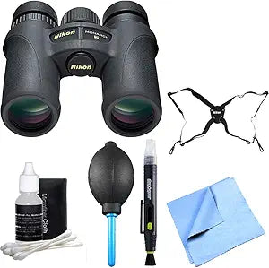 Nikon Monarch 7 10x30 Binoculars Bundle