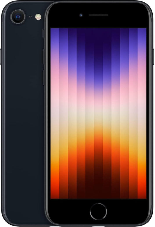 Apple A2595 iPhone SE 3rd Gen 64GB Midnight AT&T Renewed