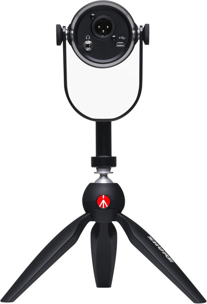Shure MV7-K-BNDL USB Podcast Microphone with Tripod