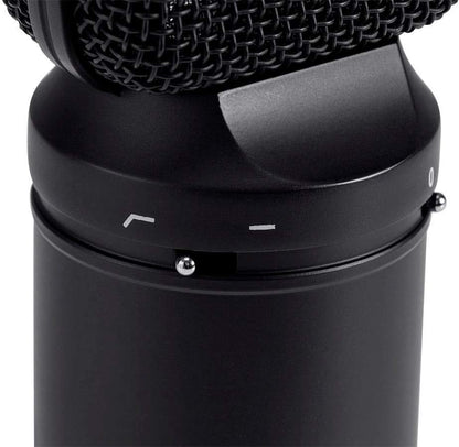 Monoprice 625908 Stage Right Ribbon Microphone Black