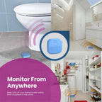 GE Appliances SmartHQ WiFi Water Leak Detector 3-Pack