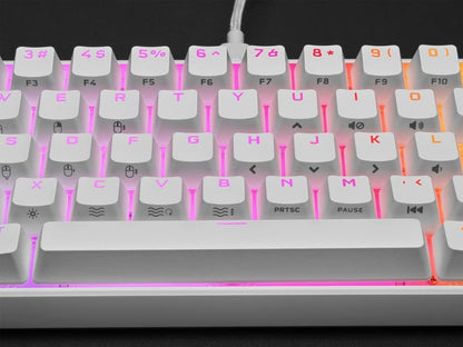 Corsair CH-9194114-NA/RF K65 RGB Mini White Keyboard