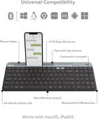 Logitech 920-011479 K585 Multi-Device Slim Wireless Keyboard