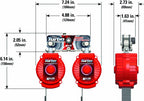 Miller MFLB-3-Z7/6FT Twin Turbo Fall Protection System