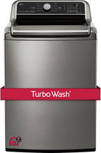 LG WT7300CV 5.8 cu.ft Top Load Washer TurboWash Graphite Steel