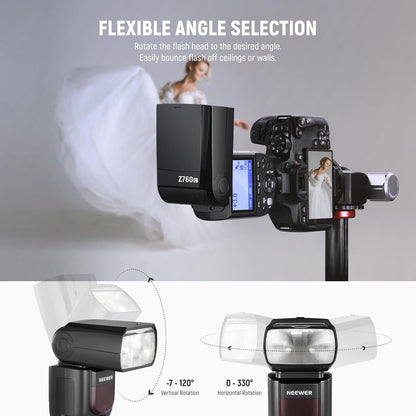 Neewer Z760-C TTL Flash Speedlite for Canon DSLR