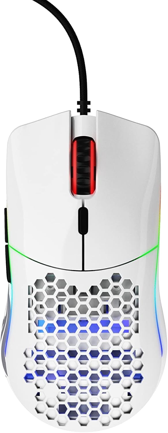Glorious GOM-GWHITE Model O- (Minus) Ultralight Gaming Mouse